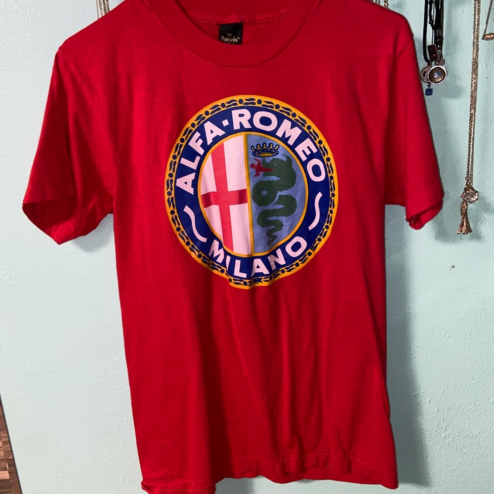 barely worn car shirt